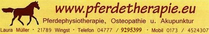 Banner Pferdetherapie